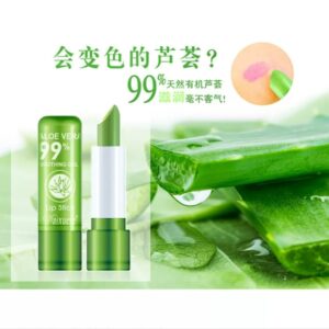 Kiss Beauty Aloe Vera magic Color changing Lipstick